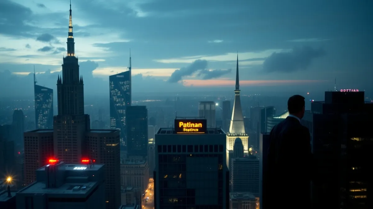 A cidade de Gotham na visão sombria de Christopher Nolan