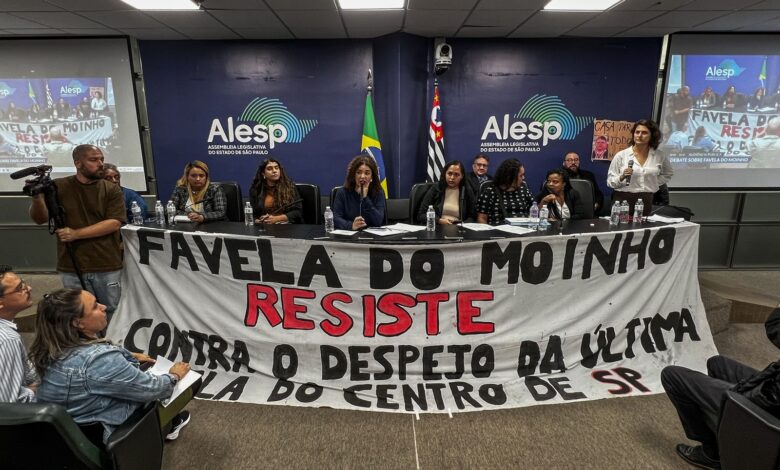 Na Alesp, moradores do Moinho denunciam falta de plano de moradia do governo Tarcísio e prometem briga por novas casas – Brasil de Fato