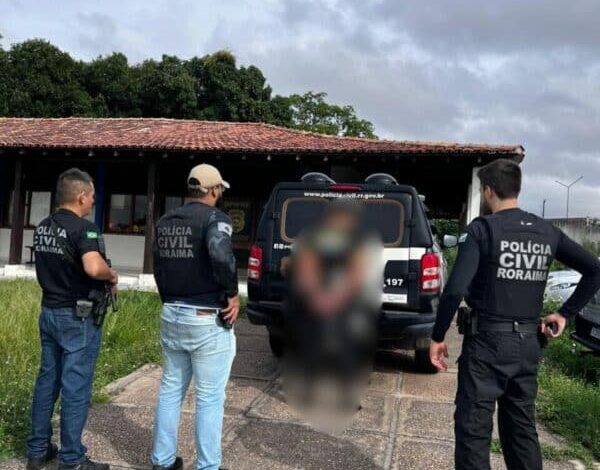Dois são presos por suspeita de estupro e aliciamento de adolescentes em Boa Vista