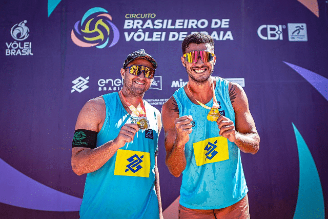 Campo-grandense conquista ouro no Circuito Brasileiro de Vôlei de Praia