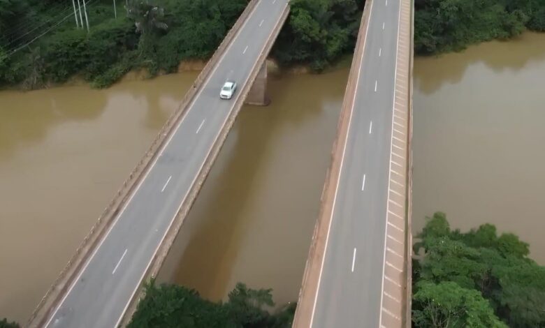 Ponte sobre o rio Candeias, na BR-364, está operando em sistema de “pare e siga” - Geral