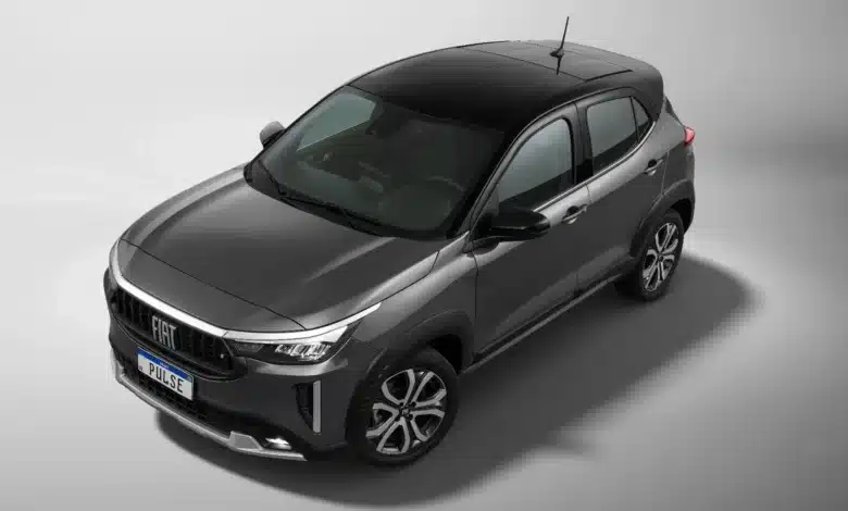 Fiat Pulse Impetus 2026 - perfil mostrando o teto solar panorâmico