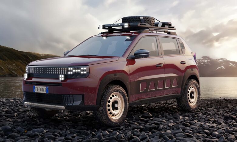 Fiat mostra Panda 4x4 com truque do Jeep Avenger