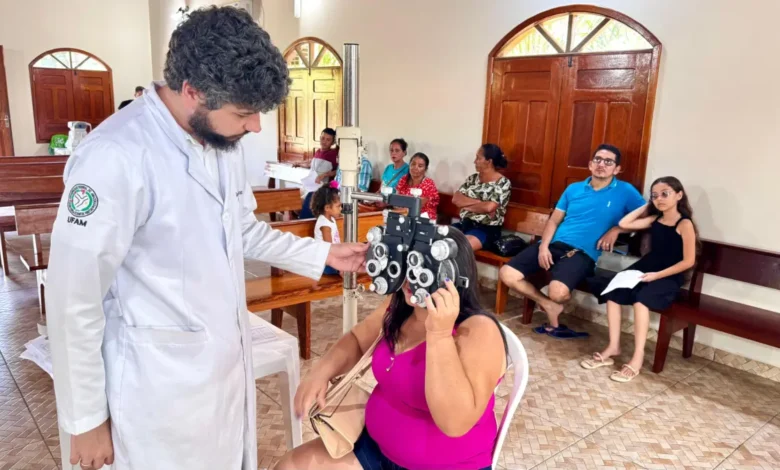 Ação itinerante do deputado Tio Pablo transforma Paróquia em centro de saúde | ac24horas