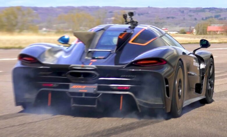 Koenigsegg Jesko, carro a gasolina mais rápido, bate mais um recorde