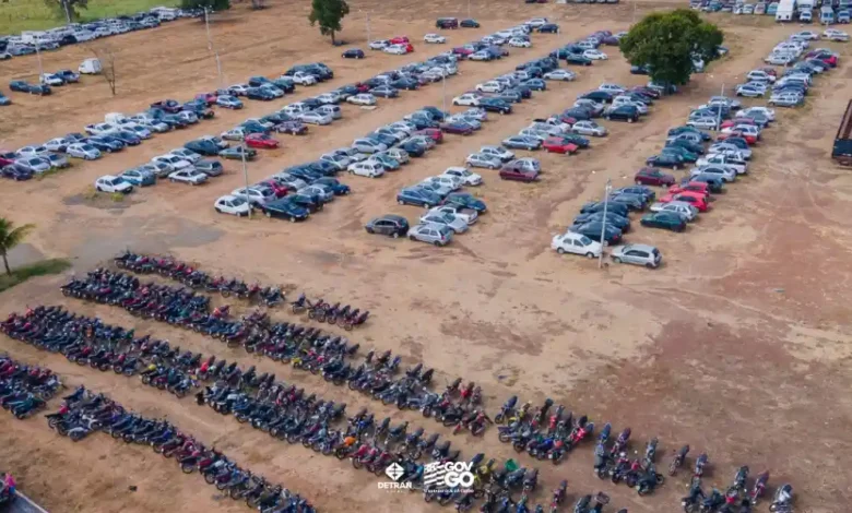Leilão de veículos - Imagem divulgação DetranGO