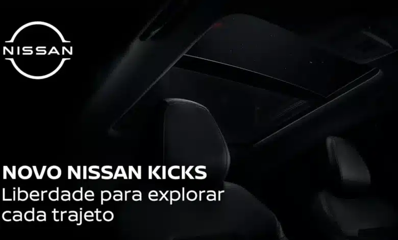 Teto Solar do novo Nissan Kicks 2026