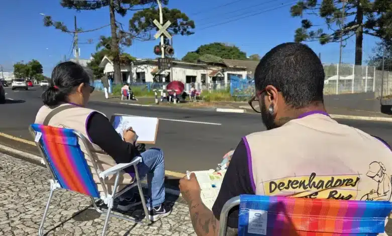 Projeto artístico registra ruínas de antiga oficina ferroviária