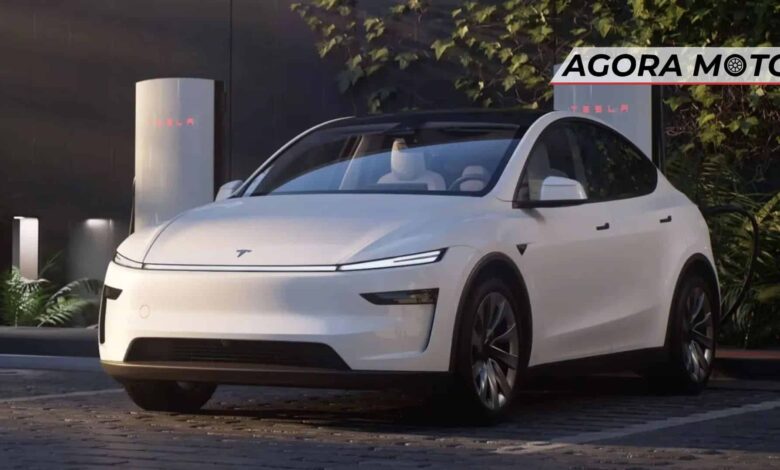 Tesla Model Y estacionado.