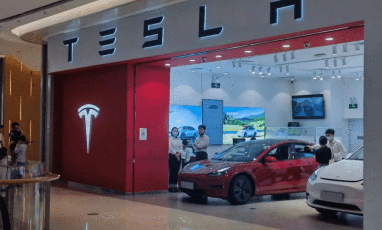 Vendas da Tesla na China sofrem queda anual de 8,56% em abril