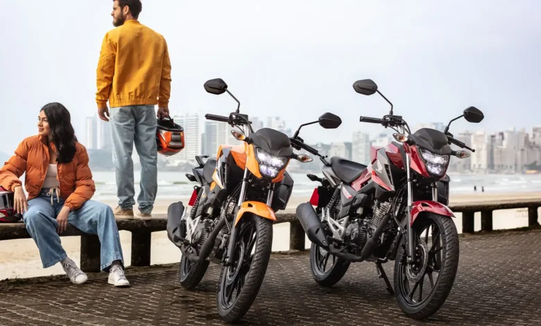As motos mais vendidas até dia 7 de maio de 2025