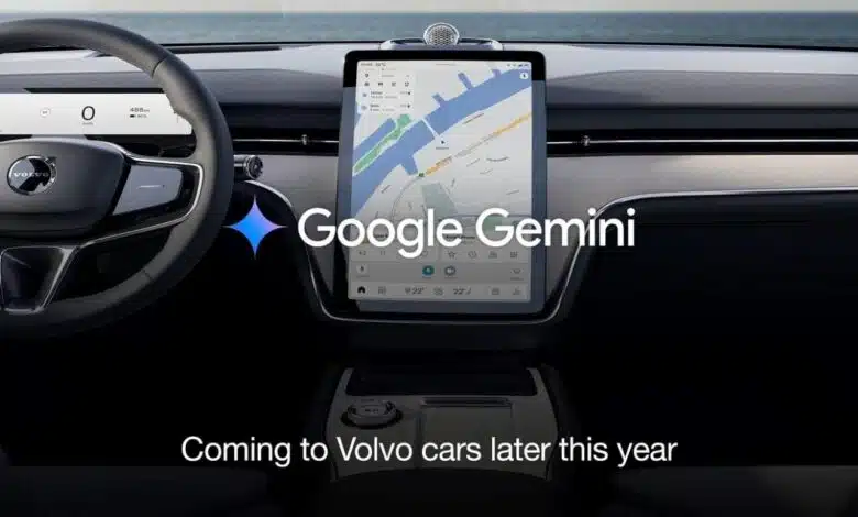 Volvo e Google expandem parceria com integração do Gemini