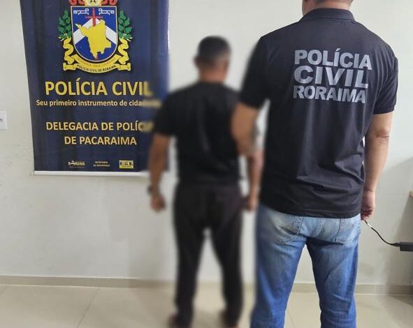 Homem é preso por descumprir medida protetiva, perseguir e ameaçar ex-companheira em Pacaraima