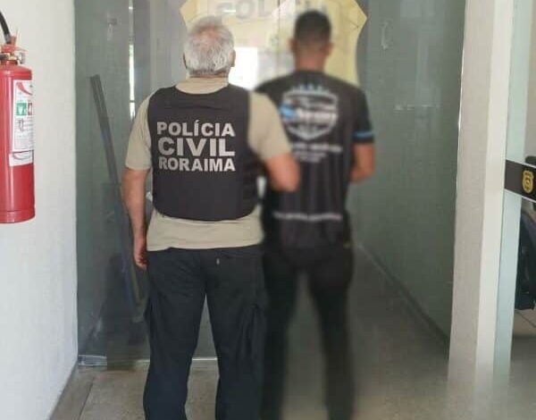 PCRR cumpre mandado de prisão contra investigado por violência doméstica