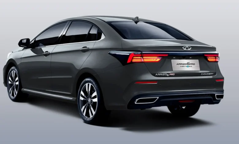 CAOA Chery Arrizo 6 Hybrid Max Drive - Traseira
