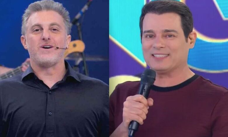 Luciano Huck e Celso Portiolli. Fotos: Divulgação