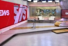 Atual estúdio do GloboNews. Foto: Reprodução