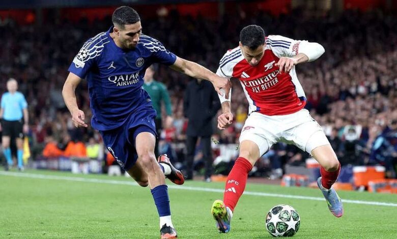 Palpite Paris Saint-Germain x Arsenal: análise, escalações e mais