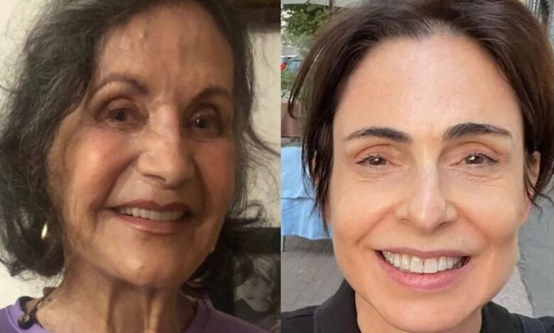 Rosamaria Murtinho e Silvia Pfeifer. Fotos: Reprodução/Instagram