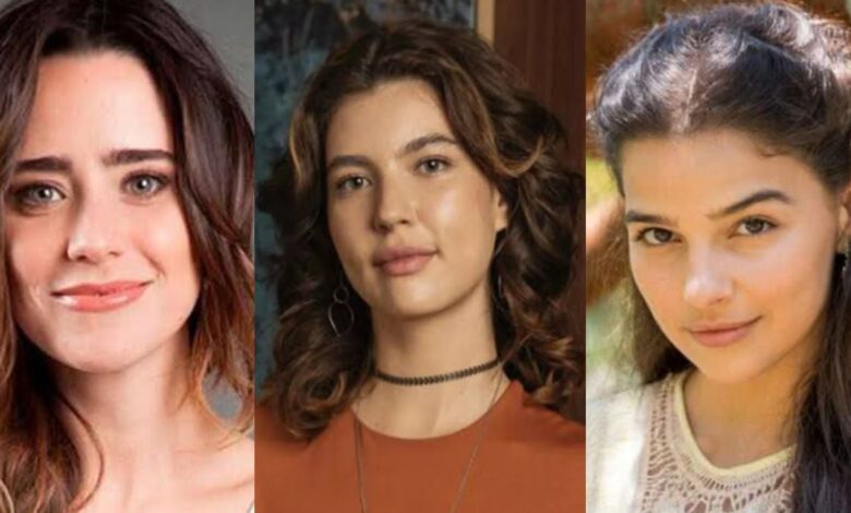 Fernanda Vasconcellos, Alanis Guillen e Gabriela Medvedovski. Foto: Globo