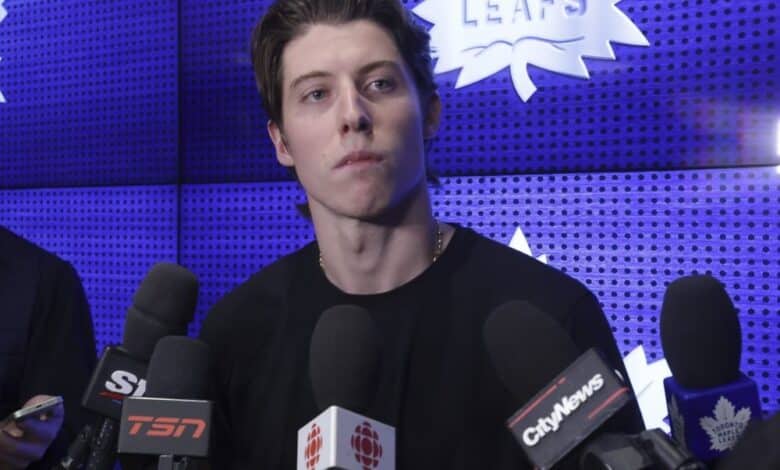 Leafs' Mitch Marner cancels annual charity event in Toronto