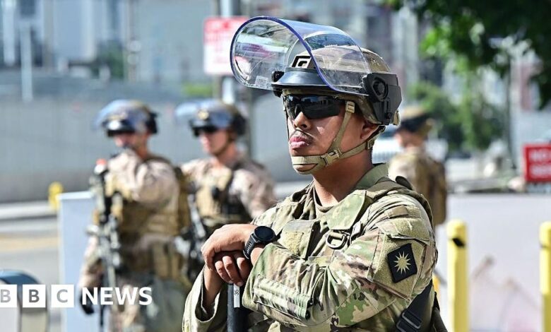 US court allows Trump to keep control of National Guard in LA