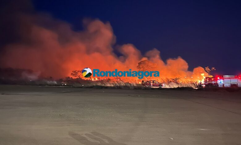 Vídeo: Incêndio de grandes proporções atinge Espaço Alternativo em Porto Velho - Geral