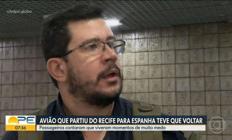 Pela 2ª vez seguida, voo entre Recife e Madri tem problema técnico; avião dá voltas até retornar a aeroporto | Pernambuco