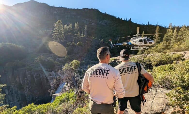 Three hikers found dead after they jumped into California waterfall