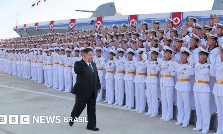 Coreia do Norte: o que naufrágio de navio de guerra revela sobre regime de Kim Jong-un