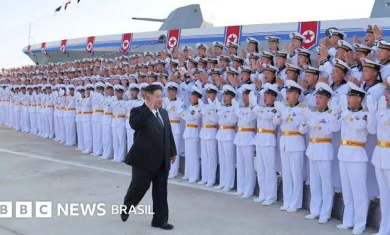 Coreia do Norte: o que naufrágio de navio de guerra revela sobre regime de Kim Jong-un