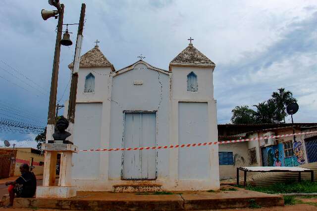 Igreja histórica de 106 anos em MS será restaurada nessa quarta, 4 de junho