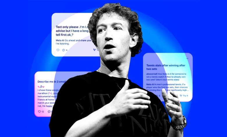 Mark Zuckerberg's Meta AI Is One of the Most Depressing Places Online