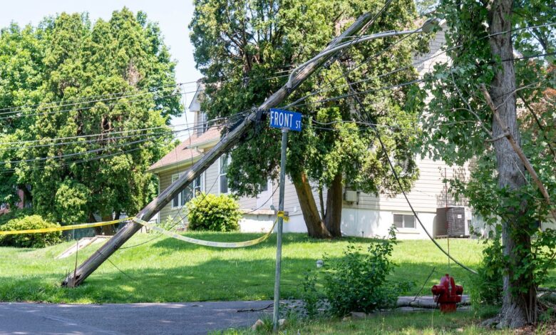 Power outages and storm damage from Thursday's storms in Bucks County