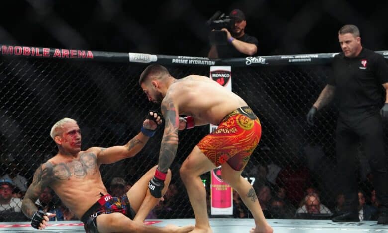 UFC 317 Promotional Guidelines Compliance money for Topuria, Oliveira