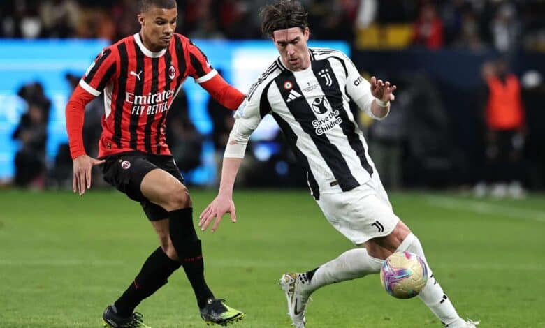 Juventus e Milan preparam troca entre Vlahovic e Hernández