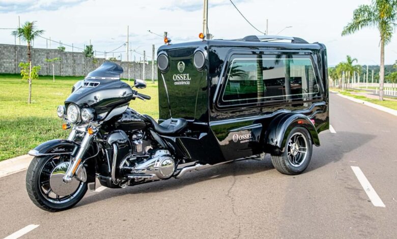 Brasil já tem Harley-Davidson feita especialmente para a última viagem