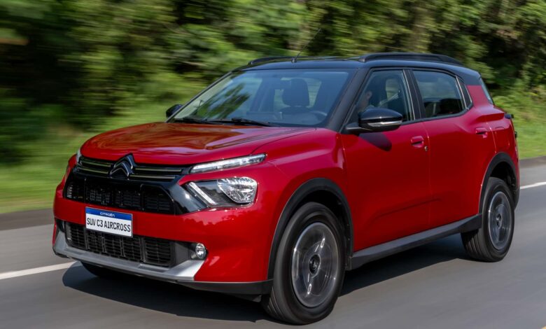 Citroën oferece descontos de até R$ 22,2 mil em C3, Aircross e Basalt