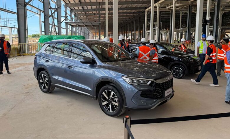 fábrica da BYD iniciará operações em 1 de julho