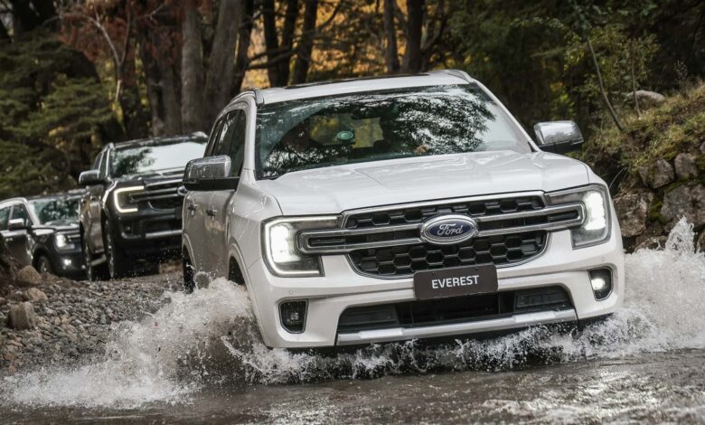 Novo Ford Everest chega à Argentina mirando SW4 e fazendo até 13 km/l