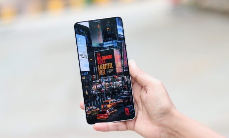 galaxy s25 edge review: display