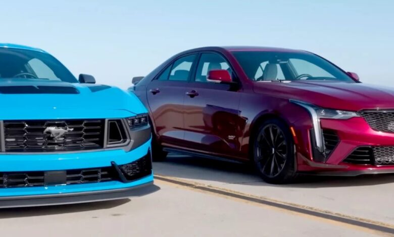 Mustang Dark Horse supera Cadillac CT4-V Blackwing em teste – Fipe Carros