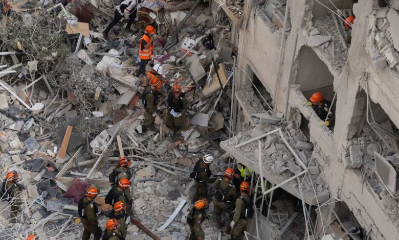 Israel-Iran live: 10 killed in Tel Aviv after Iranian strikes as Trump issues threat