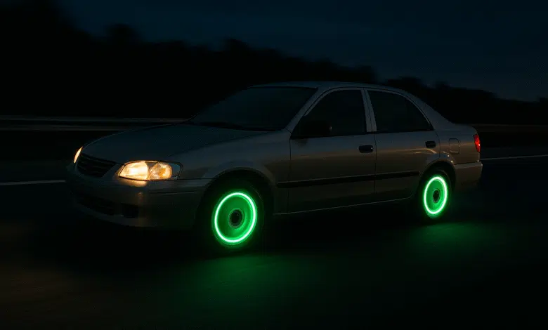 Uma nova moda surge e coloca luzes de LED nos pneus do carro, mas essa prática esconde algo bem desagradável aos motoristas.