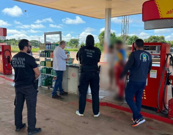 Operação em Caracaraí mira postos de combustíveis após denúncias por suspeitas de fraudes