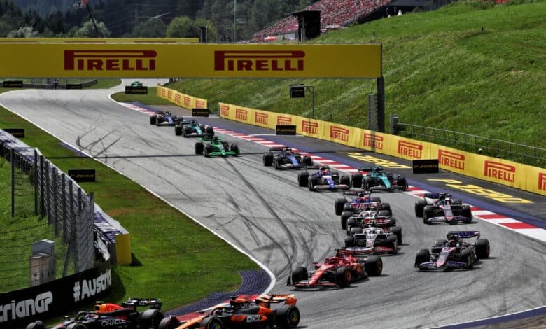 Qualifying start time for the 2025 F1 GP in Austria today