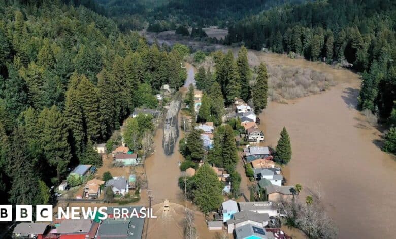 Mudanças climáticas: como megaenchentes da Califórnia começam no Japão
