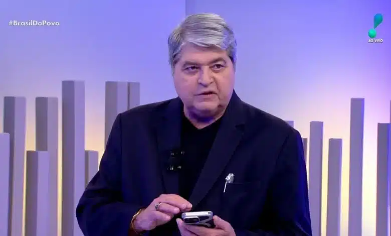 Datena estreia no Brasil do Povo (RedeTV!). Foto: Reprodução/RedeTV!
