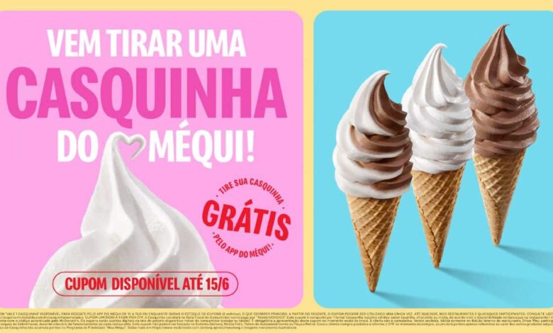 McDonald's oferece casquinhas grátis em celebração ao Dia dos Namorados - GKPB