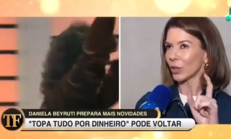 Daniela Beyruti. Foto: Reprodução/TV Fama (RedeTV!